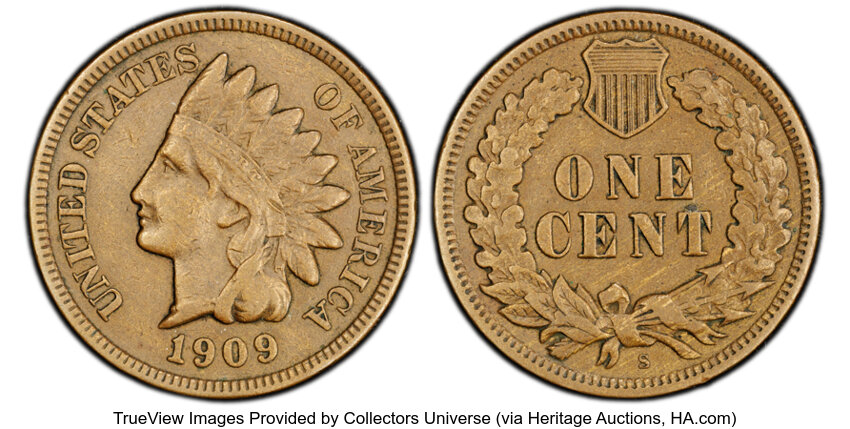 1909-S 1c Indian MS BN thumbnail 7