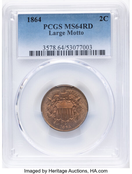 2-Cent Piece Set 2c no 1867 DDO, 10 Coins MS RD thumbnail 14