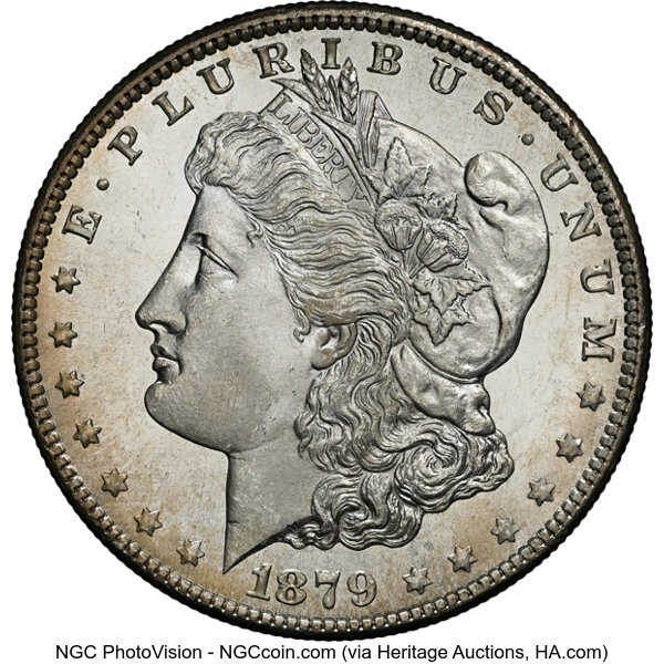 1879-S $1  Doubled Cap Top, Clashed, VAM-151A MS thumbnail 5