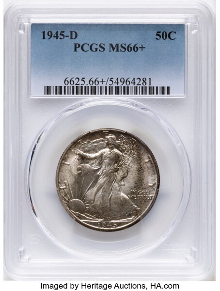 1945-D 50c MS thumbnail 7