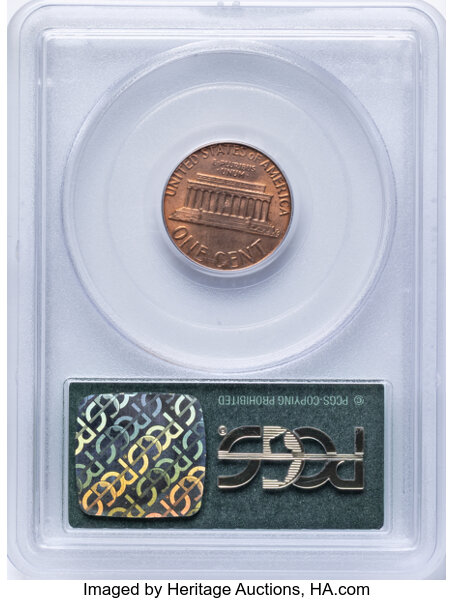 1984 1c Doubled Die Obverse, FS-101 MS RD thumbnail 20
