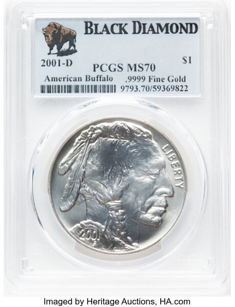 2001-D S$1 American Buffalo MS thumbnail 10