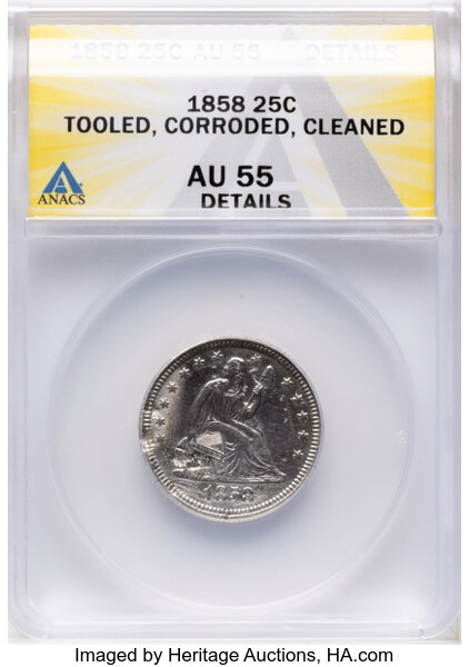 1858 25c MS thumbnail 3