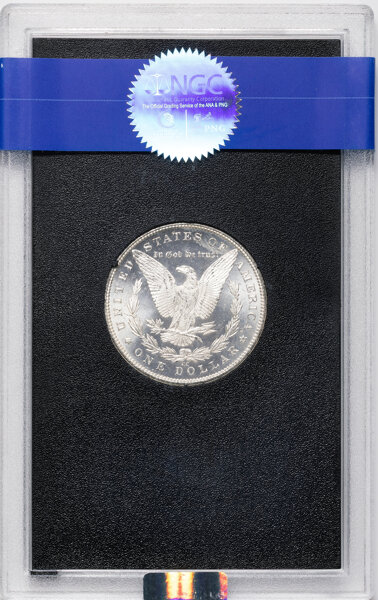 1882-CC $1  GSA Hoard, Hard package MS64 CAC thumbnail 4