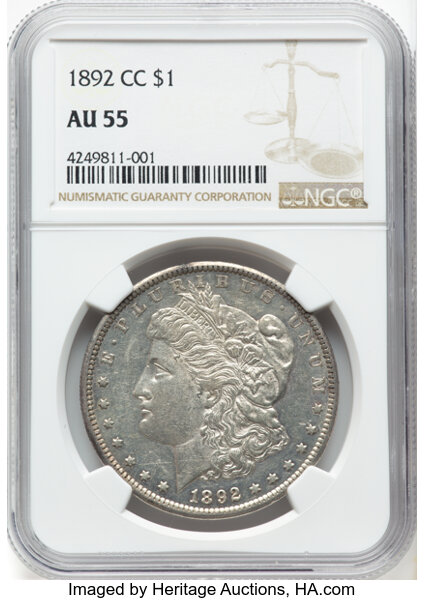 1892-CC $1  Doubled 189, VAM-13 MS thumbnail 7