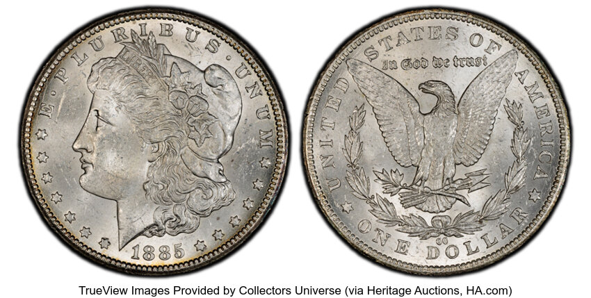 1885-CC $1  Dash Under 8, VAM-2B MS thumbnail 12
