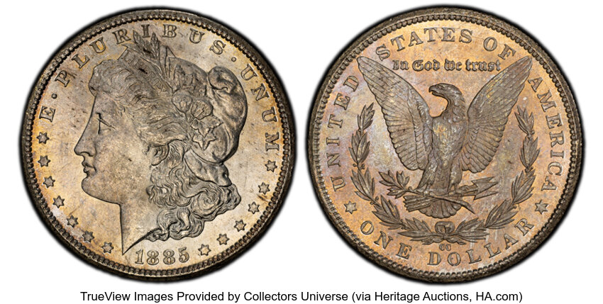 1885-CC $1  Dash Under 8, VAM-2B MS thumbnail 17