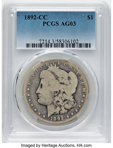 1892-CC $1  Doubled 189, VAM-13 MS thumbnail 10
