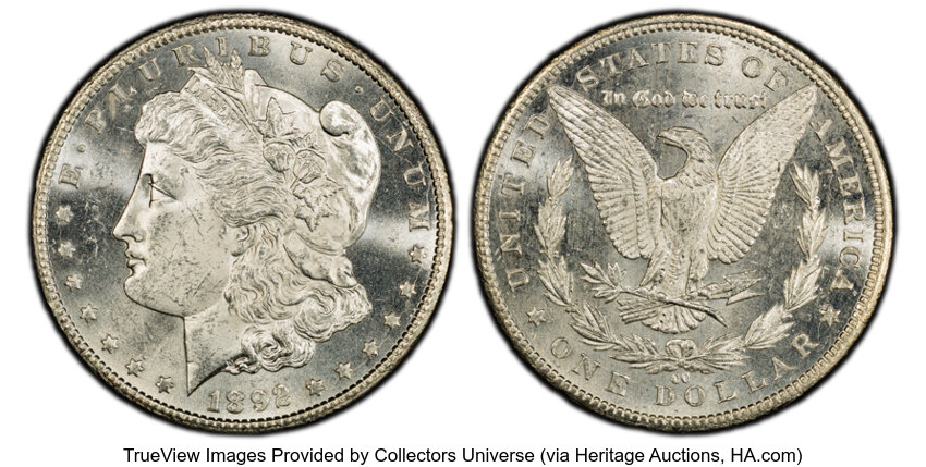 1892-CC $1  Doubled 189, VAM-13 MS thumbnail 11