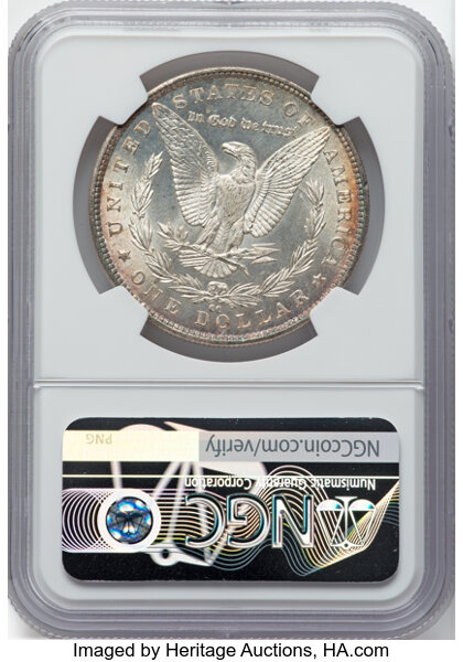 1882-CC $1  Lip Counter Clash Die Break, VAM-2C1 MS thumbnail 4