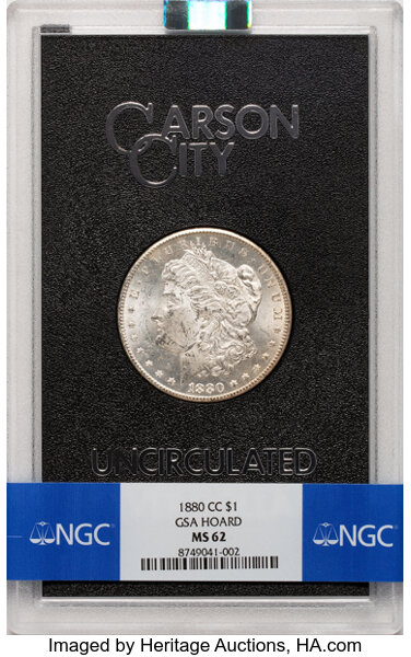 1880-CC $1  GSA Hoard, Dash under 8, VAM-3 MS thumbnail 8
