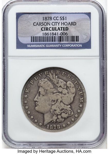 1878-CC $1  Line in IB, VAM-1B MS thumbnail 16