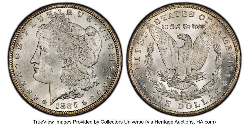 1885-CC $1  Dash Under 8, VAM-2B MS thumbnail 9