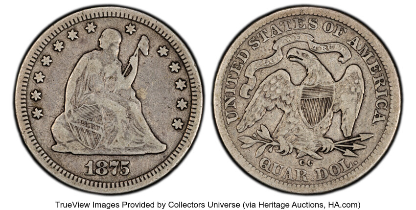 1875-CC 25c MS thumbnail 4