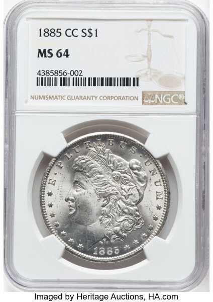 1885-CC $1  Dash Under 8, VAM-2B MS thumbnail 15