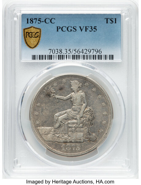 1875-CC Trade$ Obverse I, Reverse I MS65 thumbnail 25