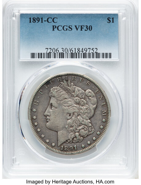 1891-CC $1  High CC, VAM-2 MS thumbnail 3