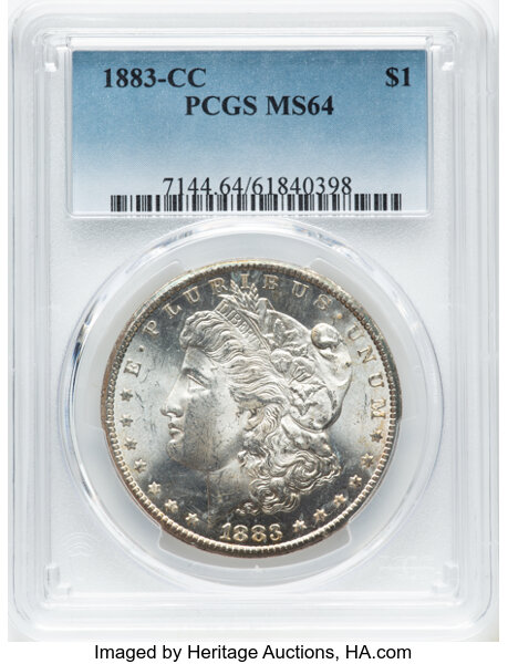 1883-CC $1  Dash Under 8, VAM-3 MS thumbnail 13