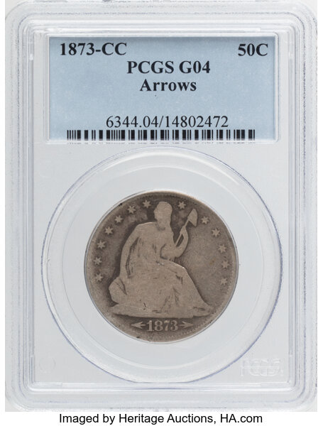 1873-CC 50c Arrows MS thumbnail 7
