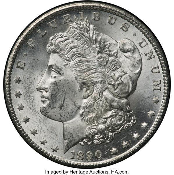 1890-CC $1  GSA Hoard, Hard package MS thumbnail 3