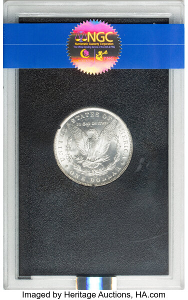 1882-CC $1  GSA Hoard, Hard package MS63 thumbnail 6