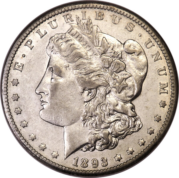 1893-CC $1  Doubled 3, Far Date, VAM-4 MS thumbnail 12