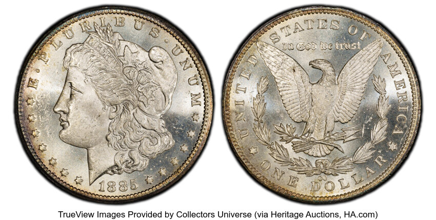 1885-CC $1  Dash Under 8, VAM-2B MS thumbnail 6