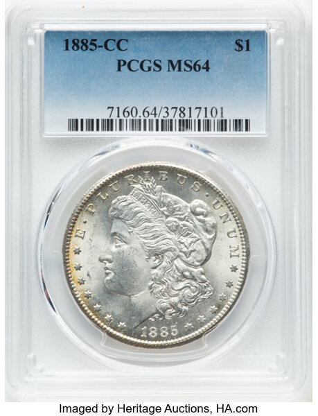 1885-CC $1  Dash Under 8, VAM-2B MS thumbnail 8