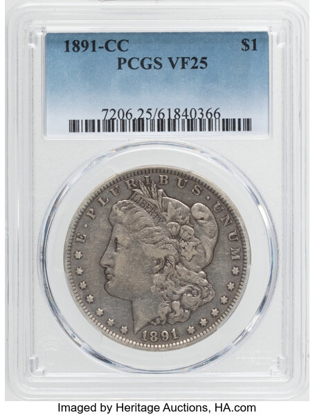 1891-CC $1  High CC, VAM-2 MS thumbnail 5