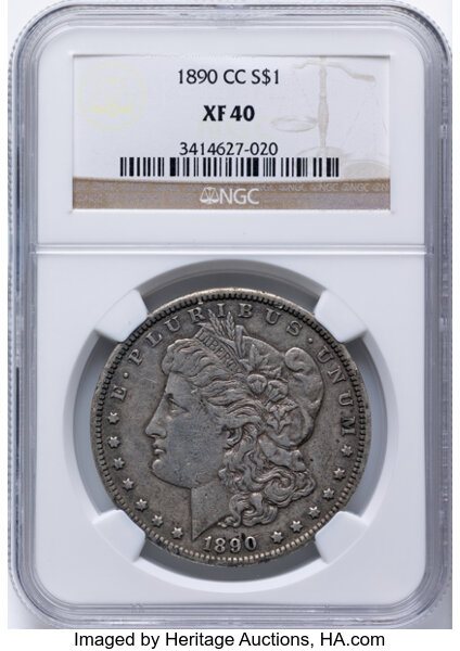 Image for 1890-CC $1 XF40
