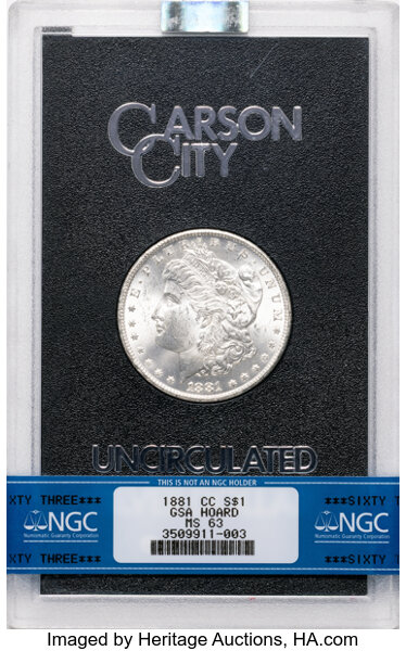 1881-CC $1  GSA Hoard, CC Tilted Left, VAM-6 MS thumbnail 15