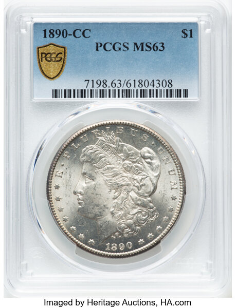 1890-CC $1 MS63 thumbnail 2