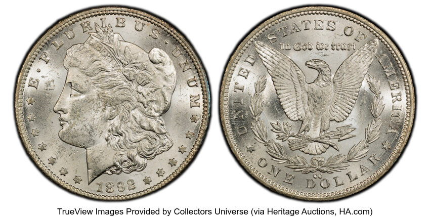 1892-CC $1  Doubled 189, VAM-13 MS thumbnail 6