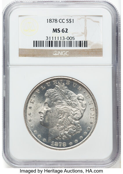 1878-CC $1  Line in IB, VAM-1B MS thumbnail 14