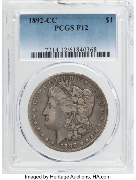 1892-CC $1  Doubled 189, VAM-13 MS thumbnail 4