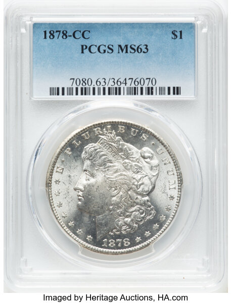 1878-CC $1  Line in IB, VAM-1B MS thumbnail 12