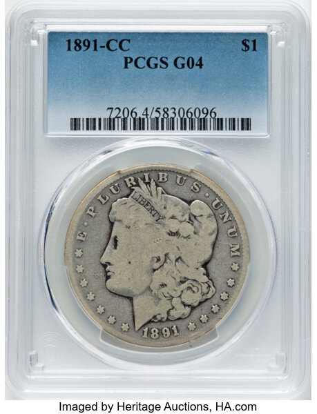 1891-CC $1  High CC, VAM-2 MS thumbnail 9