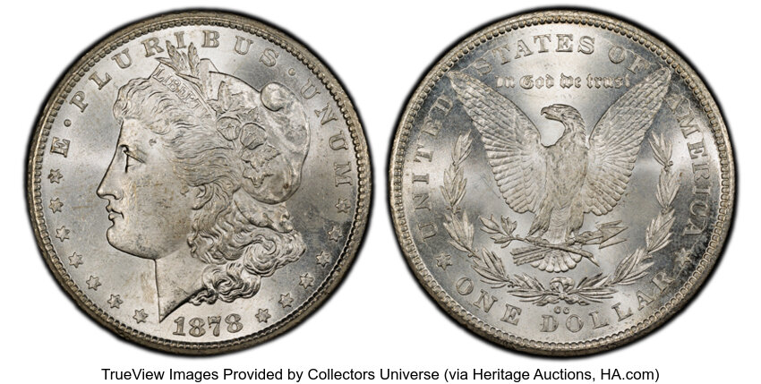 1878-CC $1  Line in IB, VAM-1B MS thumbnail 19