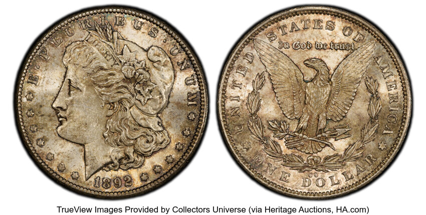 1892-CC $1  Doubled 189, VAM-13 MS thumbnail 5