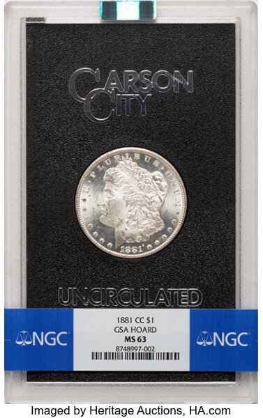 1881-CC $1  GSA Hoard, CC Tilted Left, VAM-6 MS thumbnail 11