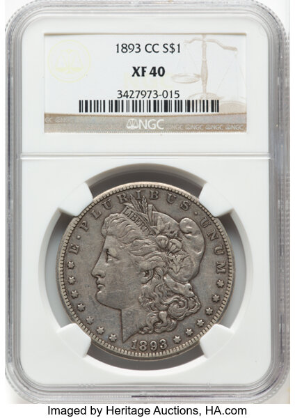 1893-CC $1  Doubled 3, Far Date, VAM-4 MS thumbnail 8