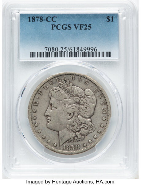 1878-CC $1  Line in IB, VAM-1B MS thumbnail 7