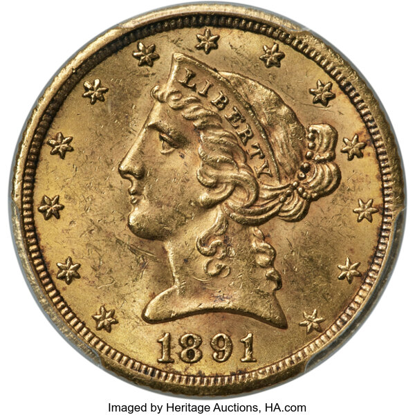 1891-CC $5  MS PL thumbnail 3