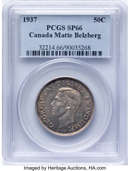 1937 50c Matte  SP thumbnail 3