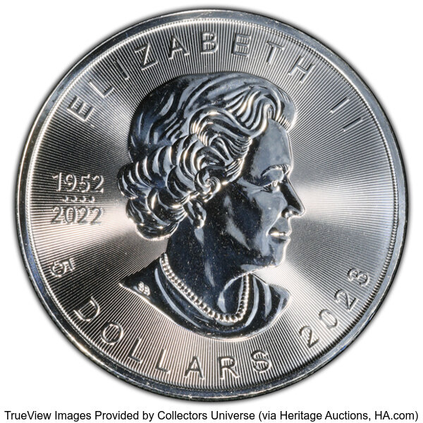 2023 S$5 1oz Silver, Maple Leaf MS thumbnail 4