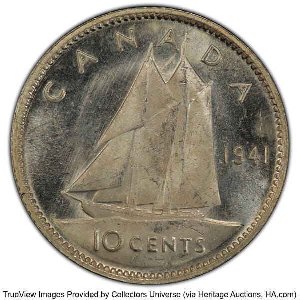 1941 10c Bluenose MS thumbnail 4