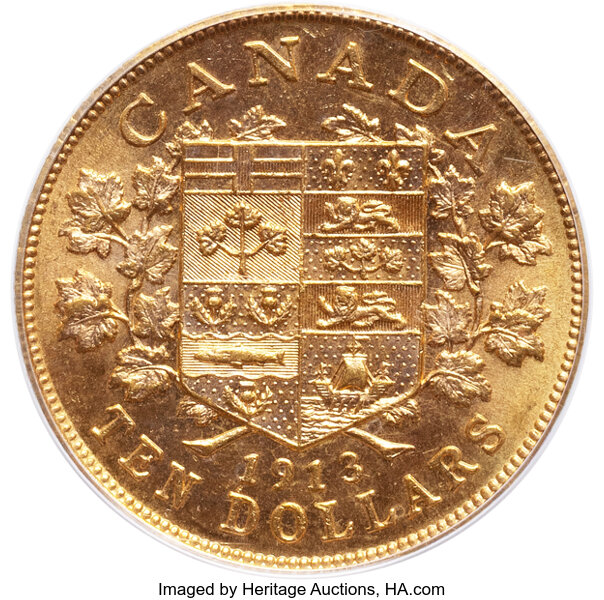 1913 G$10 MS thumbnail 9