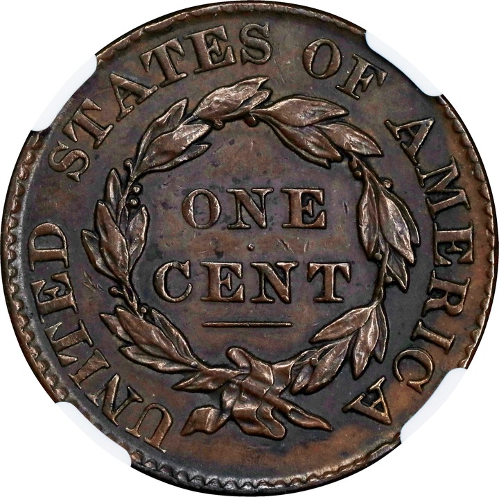 1828 1c Large Narrow Date MS BN AU55 BN thumbnail 2