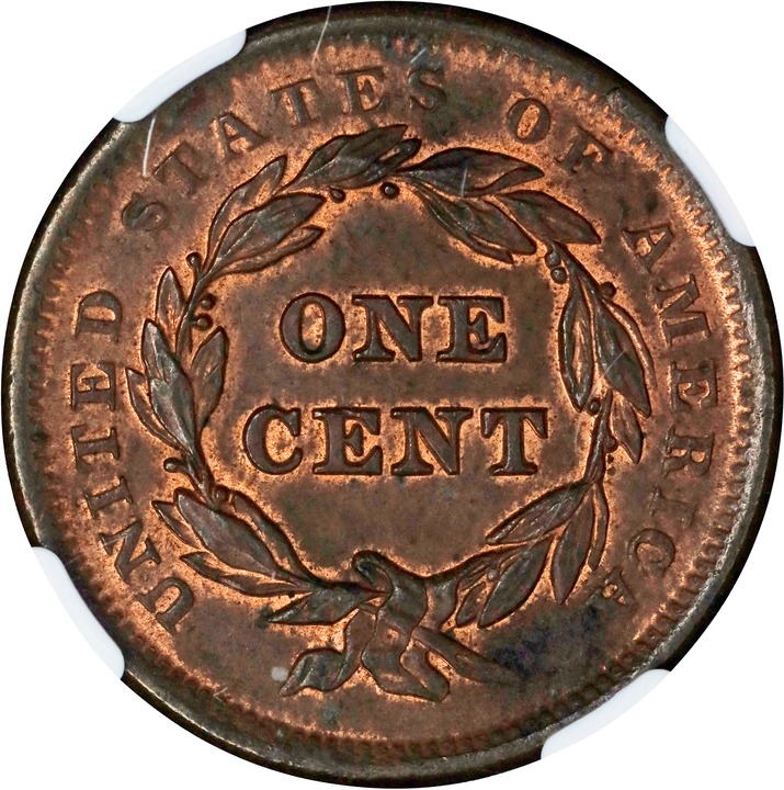 1840 1c Large Date MS BN MS67 BN thumbnail 16