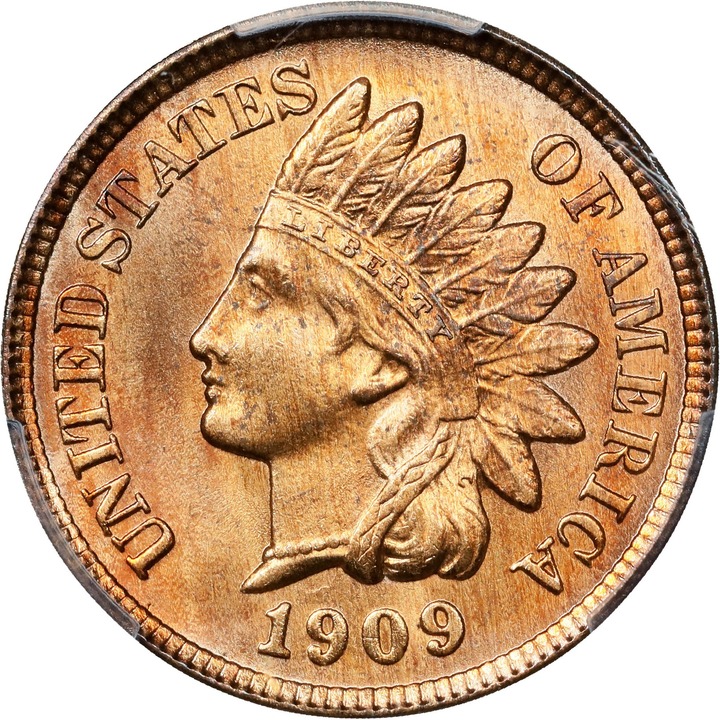1909 1c Indian MS RD thumbnail 12